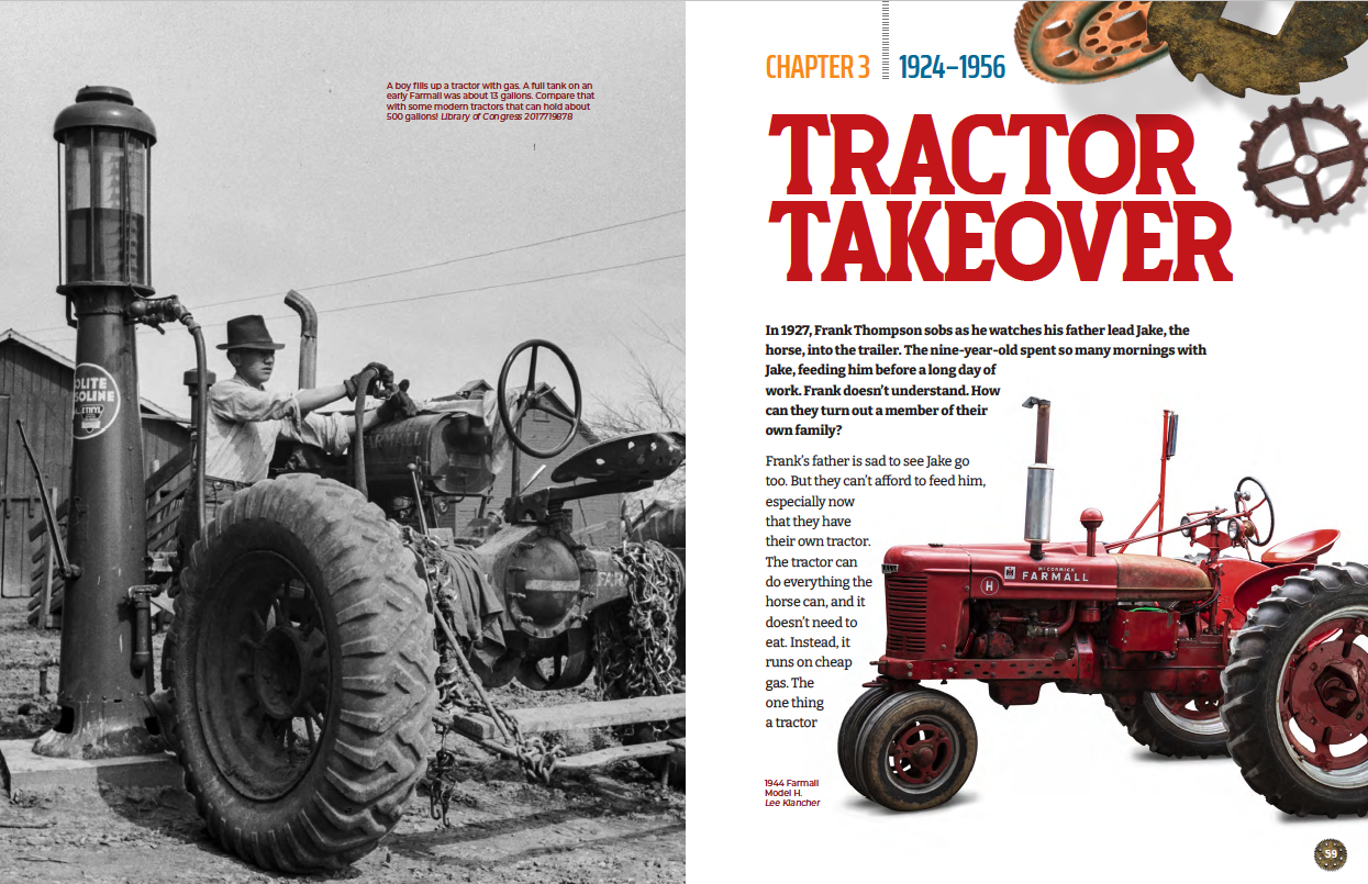 Revolutionary Red Tractors Octane Press